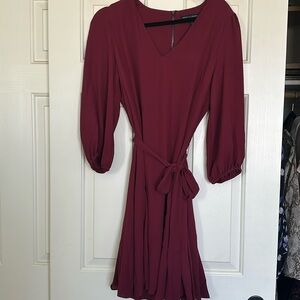 WHBM godet 3/4 sleeve dress nwot size 10